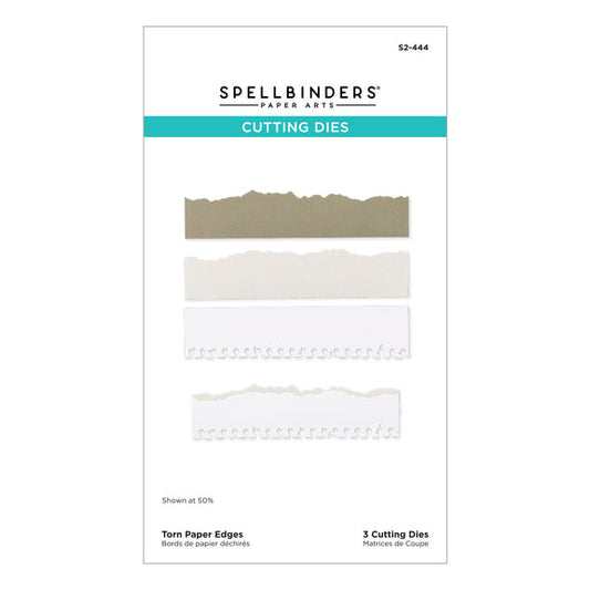 Spellbinders Dies - Torn Paper Edges