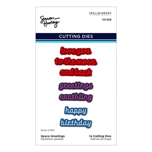 Spellbinders Dies - Space Greetings
