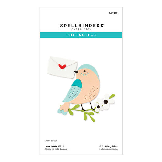 Spellbinders Dies - Love Note Bird