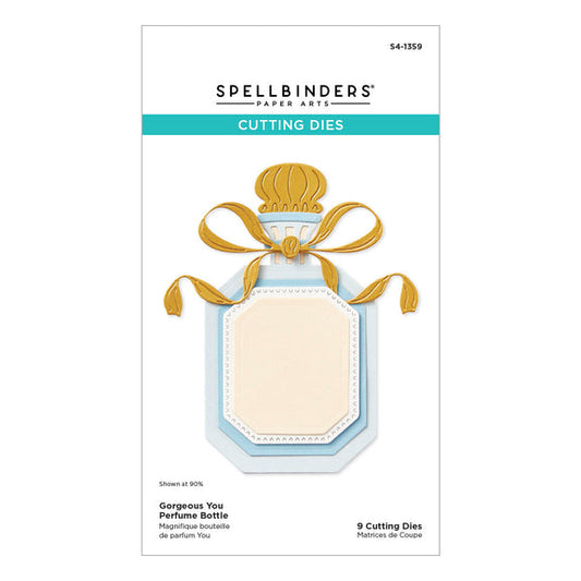 Spellbinders Dies - Gorgeous You Perfume Bottle
