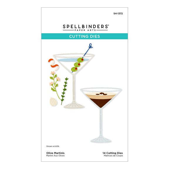 Spellbinders Dies - Olive Martinis