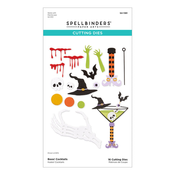 Spellbinders Dies - Boos! Cocktails