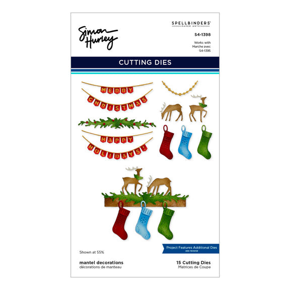 Spellbinders Dies - Mantle Decorations