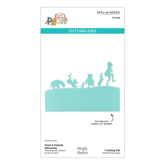 Spellbinders Dies - Pooh & Friends Silhouette