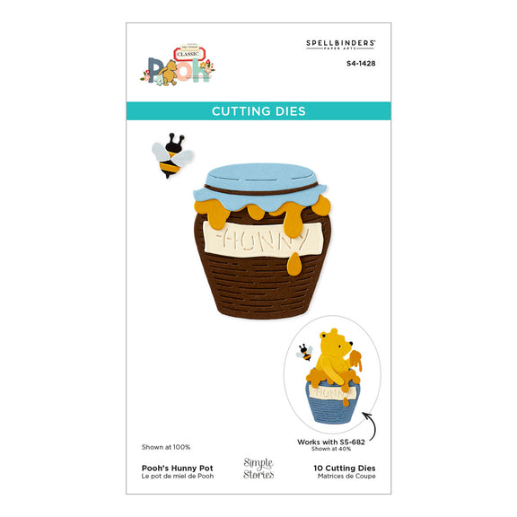 Spellbinders Dies - Pooh's Hunny Pot