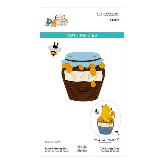 Spellbinders Dies - Pooh's Hunny Pot