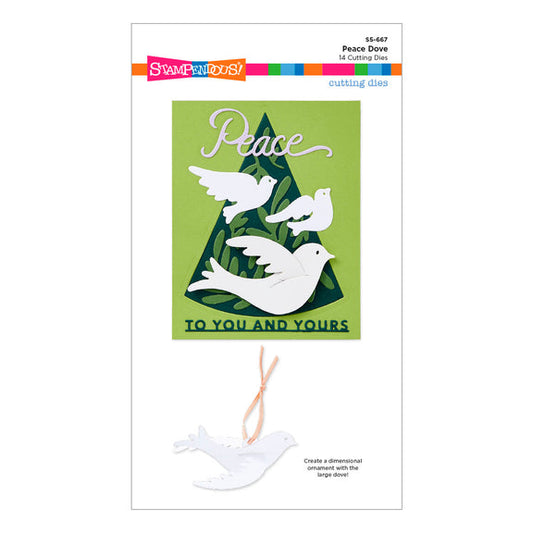 Spellbinders Dies - Peace Dove