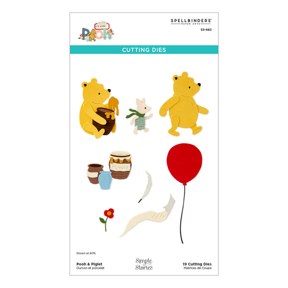 Spellbinders Dies - Pooh & Piglet