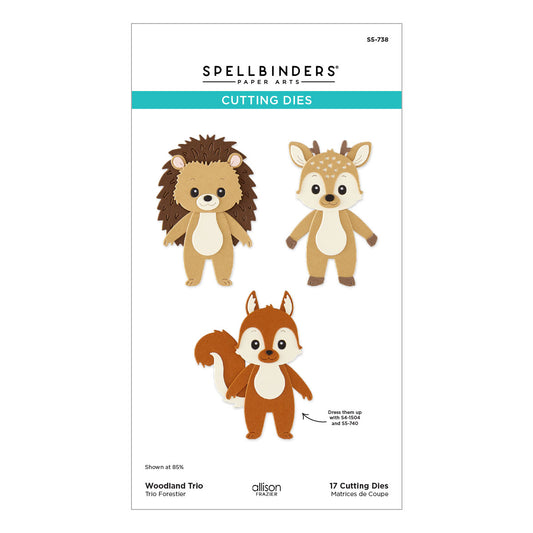 Spellbinders Dies - Woodland Trio