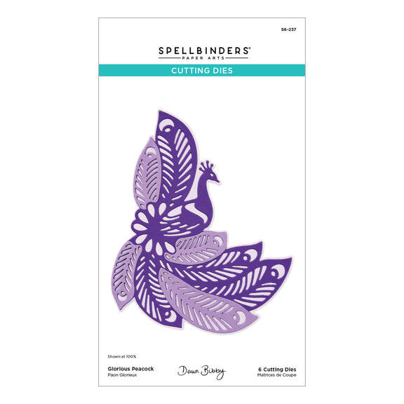Spellbinders Dies - Glorious Peacock