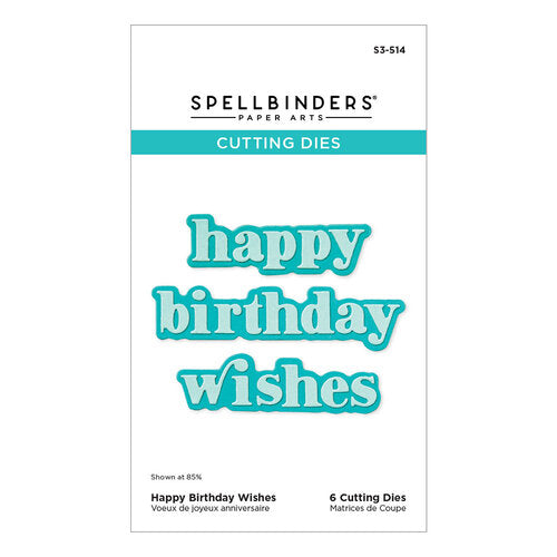 Spellbinders Dies - Happy Birthday Wishes