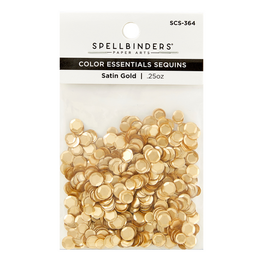 Spellbinders Sequins - Satin Gold