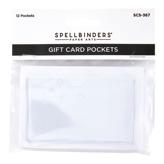 Spellbinders Card Shoppe Essentials - Adhesive Gift Card Pockets