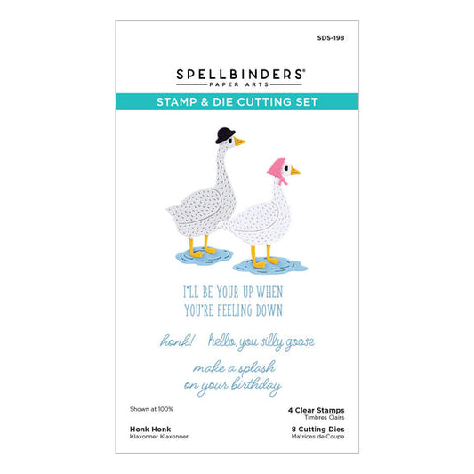 Spellbinders Clear Stamp & Dies - Honk Honk
