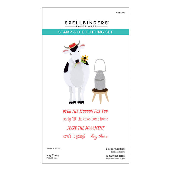 Spellbinders Clear Stamp & Dies - Hay There
