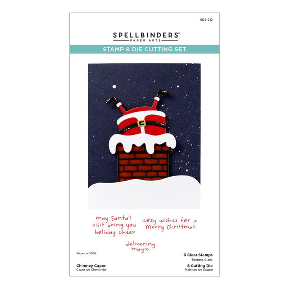 Spellbinders Clear Stamps & Dies - Chimney Caper