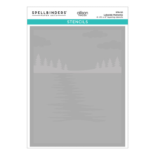 Spellbinders Stencils - Lakeside Memories