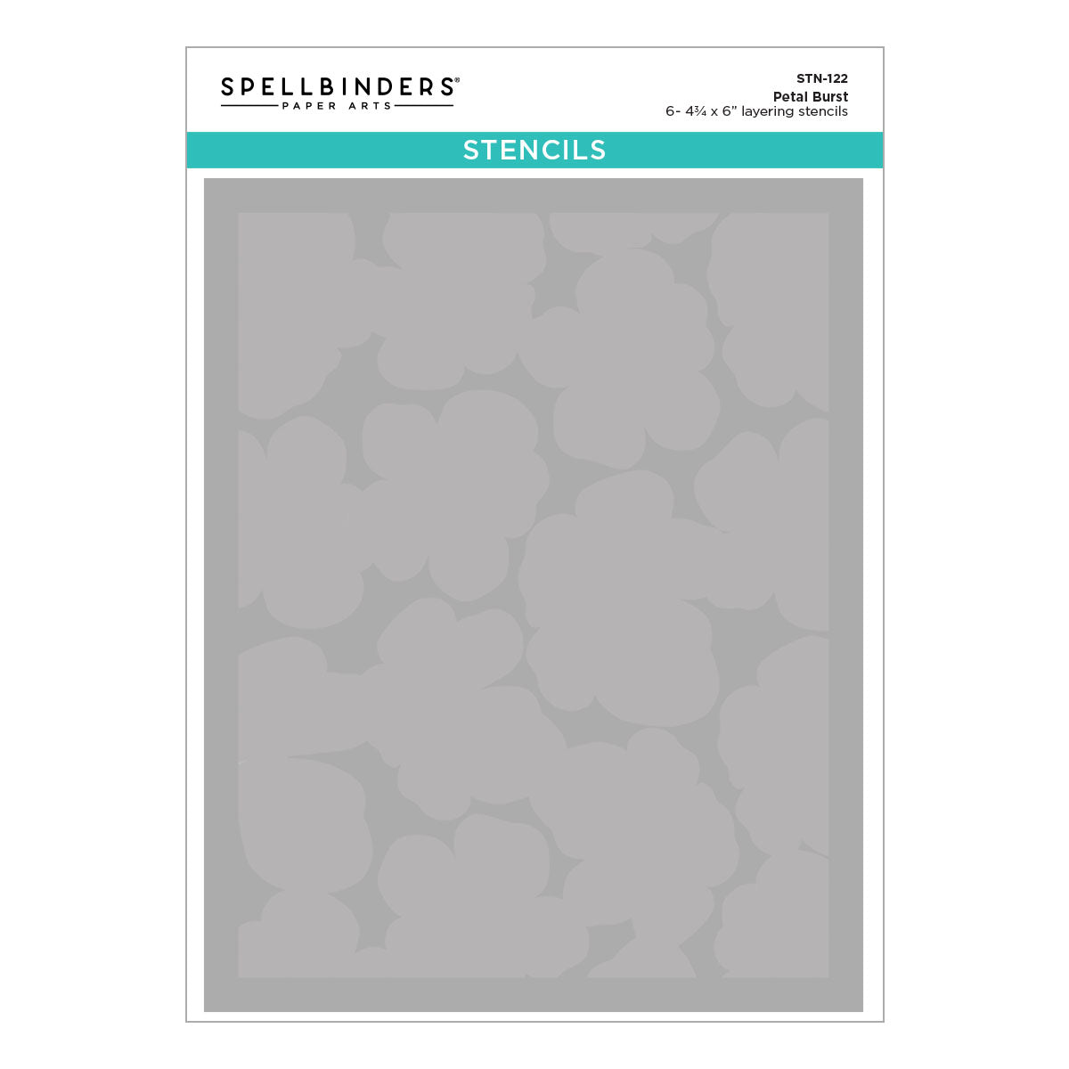 Spellbinders Stencils - Petal Burst