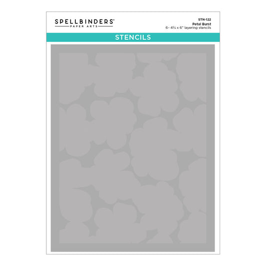 Spellbinders Stencils - Petal Burst