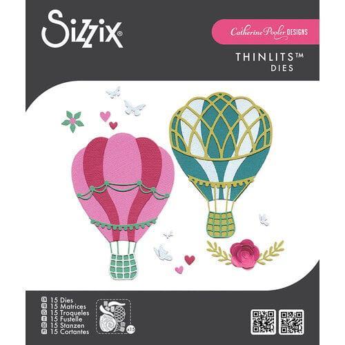 Sizzix Catherine Pooler - Thinlits Dies - Floating Fancy