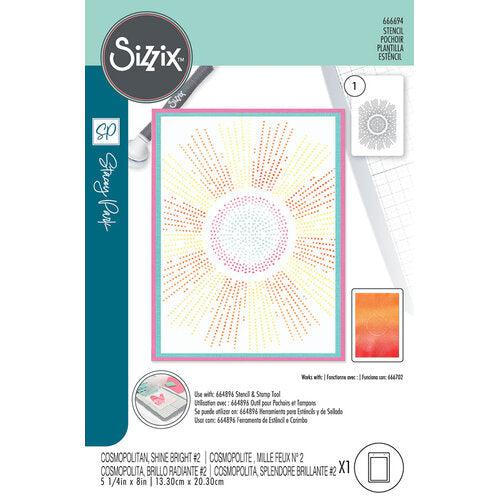 Sizzix Stencils - Cosmopolitan, Shine Bright #2