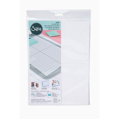 Sizzix Sticky Grid Sheets - 8 1/4" x 11 5/8"