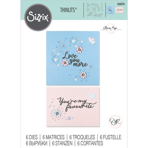 Sizzix Thinlits Dies - Cut-Pop Valentine