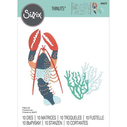 Sizzix Thinlits Dies - Ocean Critters