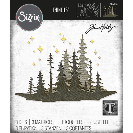 Sizzix Thinlits Dies - Forest Shadows by Tim Holtz