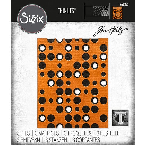 Sizzix Thinlits Dies - Layered Dots by Tim Holtz