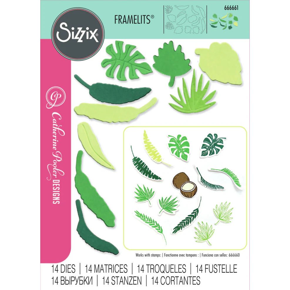 Sizzix - Catherine Pooler Thinlits Dies - Stay Wild #2