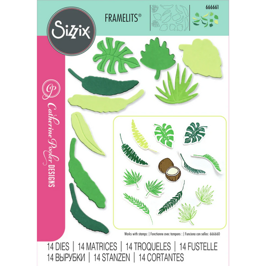 Sizzix - Catherine Pooler Thinlits Dies - Stay Wild #2