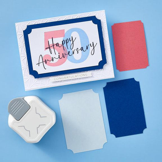 Spellbinders 3-in-1 Punch - Notched Corner