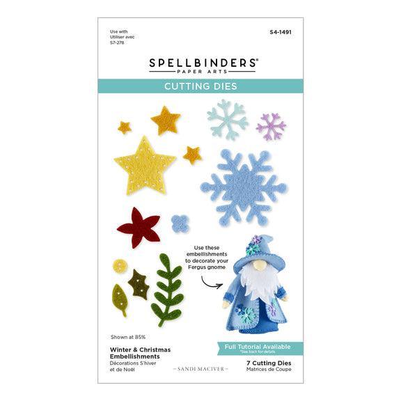 Spellbinders Dies - Winter & Christmas Embellishments