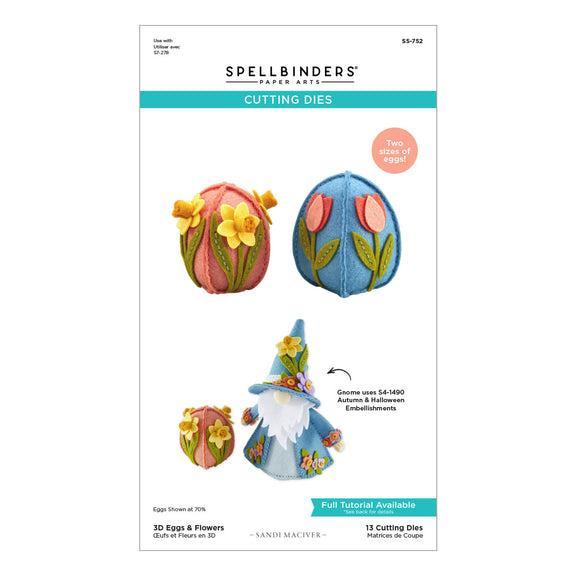 Spellbinders Dies - 3D Eggs & Flowers