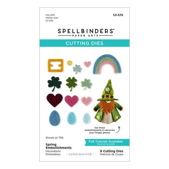Spellbinders Dies - Spring Embellishments