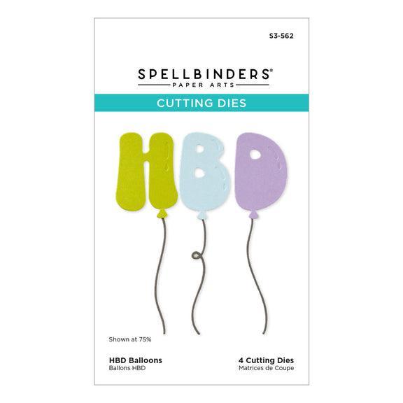 Spellbinders Dies - HBD Balloons
