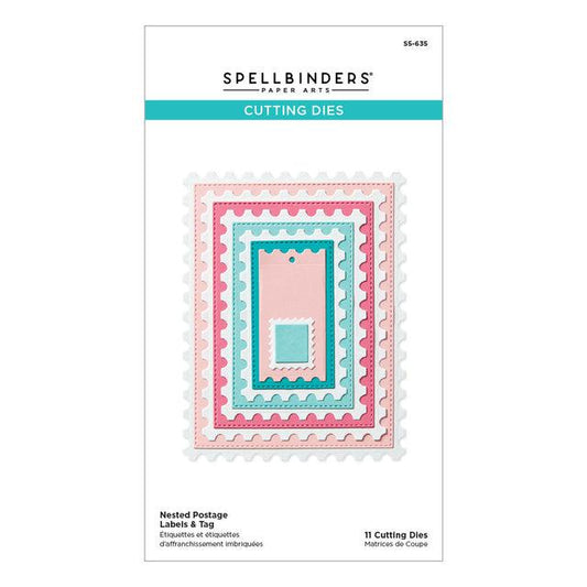 Spellbinders Dies - Nested Postage