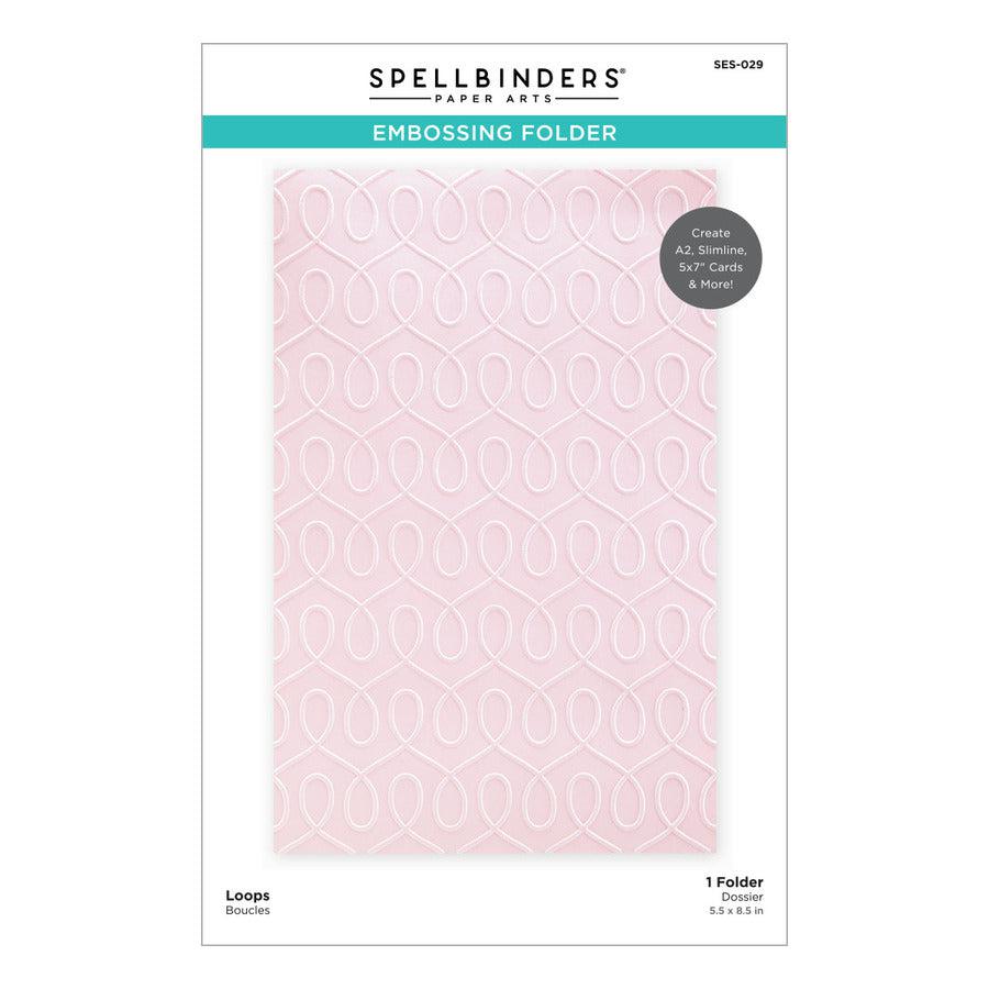 Spellbinders Embossing Folder - Loops