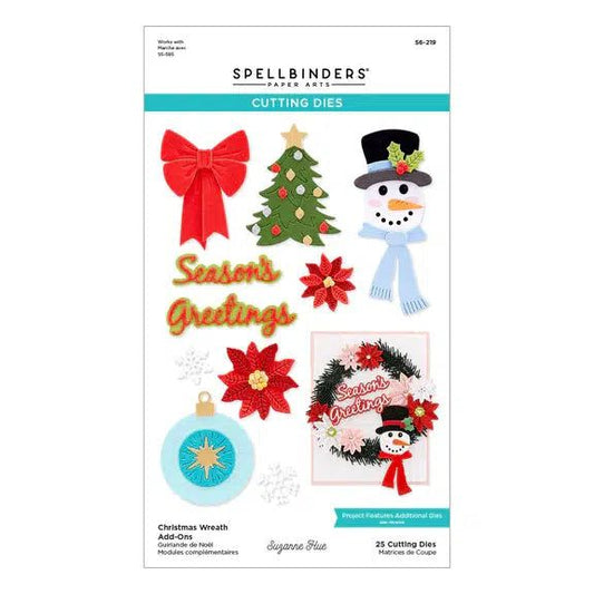 Spellbinders Dies - Christmas Wreath Add-Ons