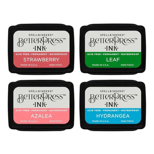 Spellbinders BetterPress - Ink Mini Set - Flower Garden