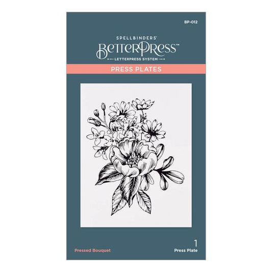 Spellbinders Press Plates - Pressed Bouquet