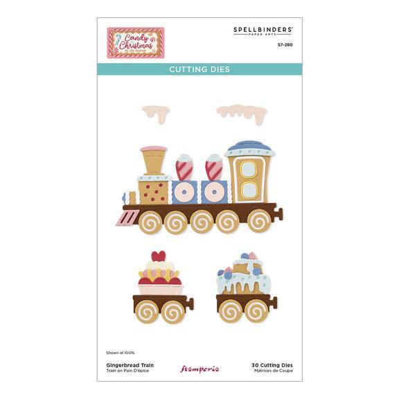 Spellbinders Dies - Gingerbread Train