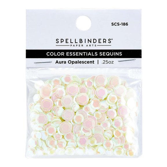 Spellbinders Color Essentials Sequins - Aura Opalescent