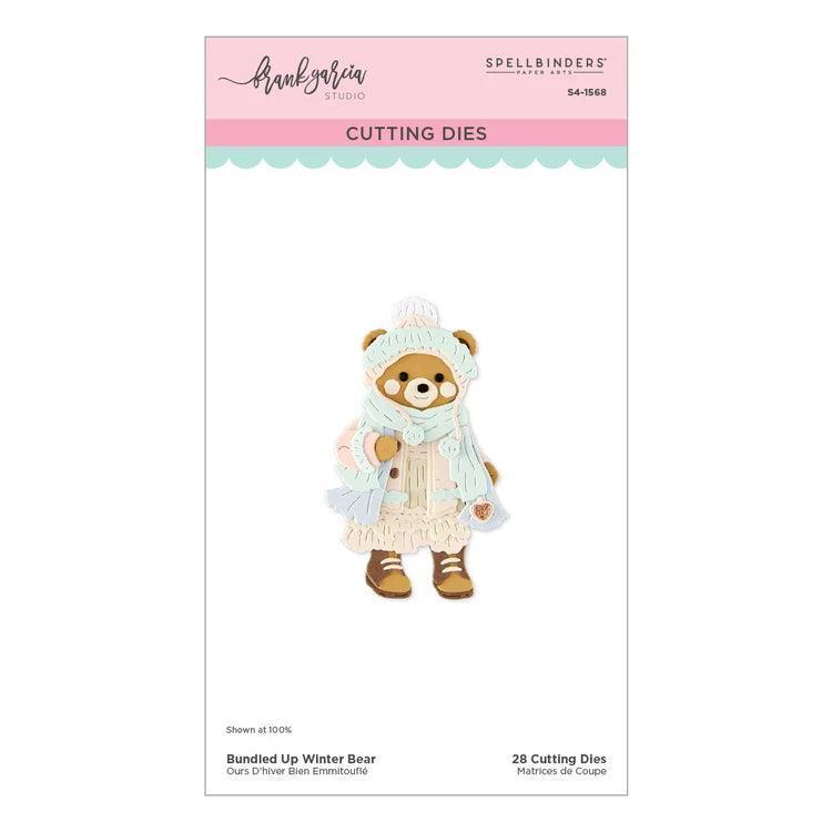 Spellbinders Dies - Bundled Up Winter Bear