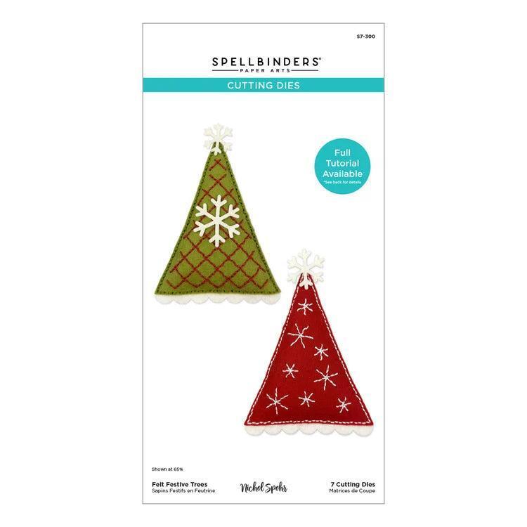 Spellbinders Dies - Felt Festive Trees