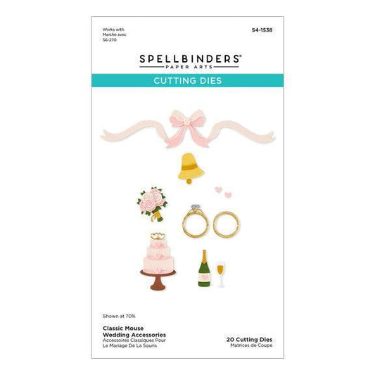 Spellbinders Dies - Classic Mouse Wedding Accessories