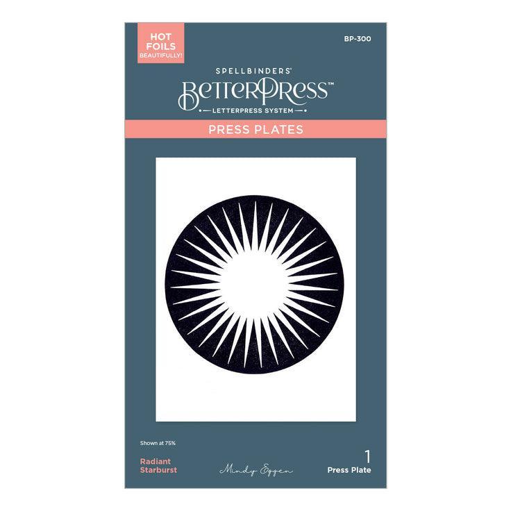 Spellbinders Press Plates - Radiant Starburst