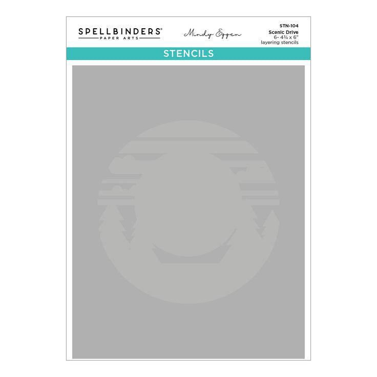Spellbinders Stencils - Scenic Drive