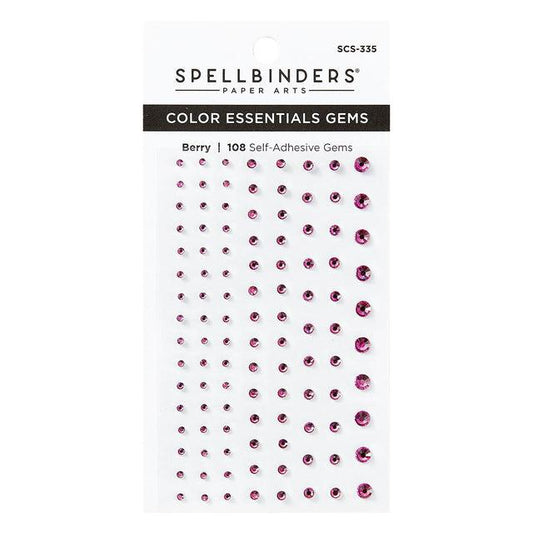 Spellbinders Color Essential Gems - Berry